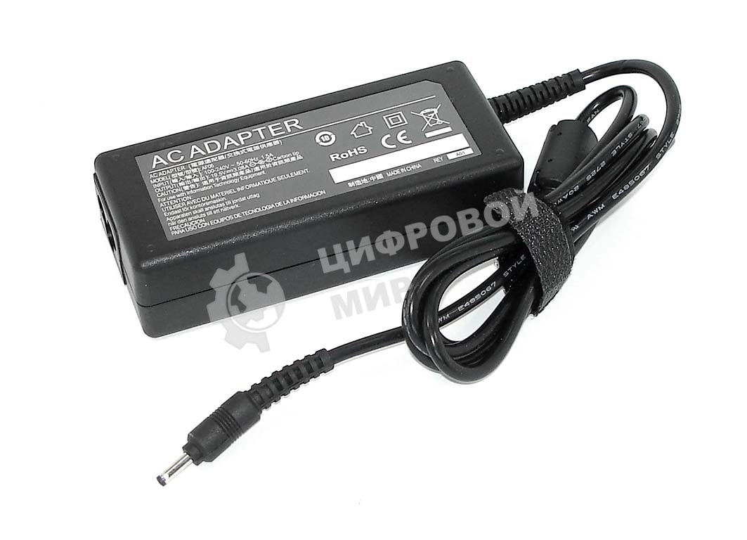 Блок питания (сетевой адаптер) для ноутбуков Asus 19.5V 3.08A 3.0x1.1мм 60W OEM