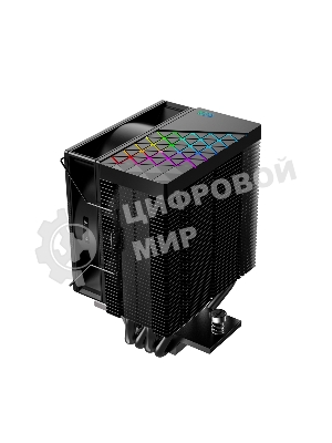 Кулер PCCooler R400 ARGb черный 92мм алюминий+медь 2200r m 30db 4-pin 180W 133мм