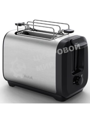 Тостер Tefal Express Metal TT5S1DE0, серебристый/черный 7211419524