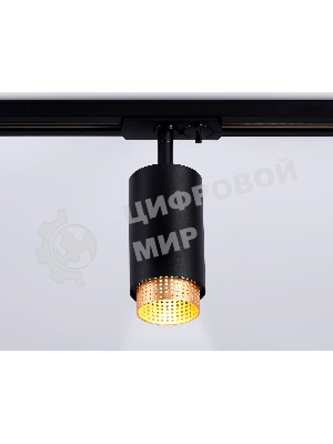 Трековый однофазный светильник Ambrella light GL5162 BK/GD черный/золото GU10 max 12W D60*190