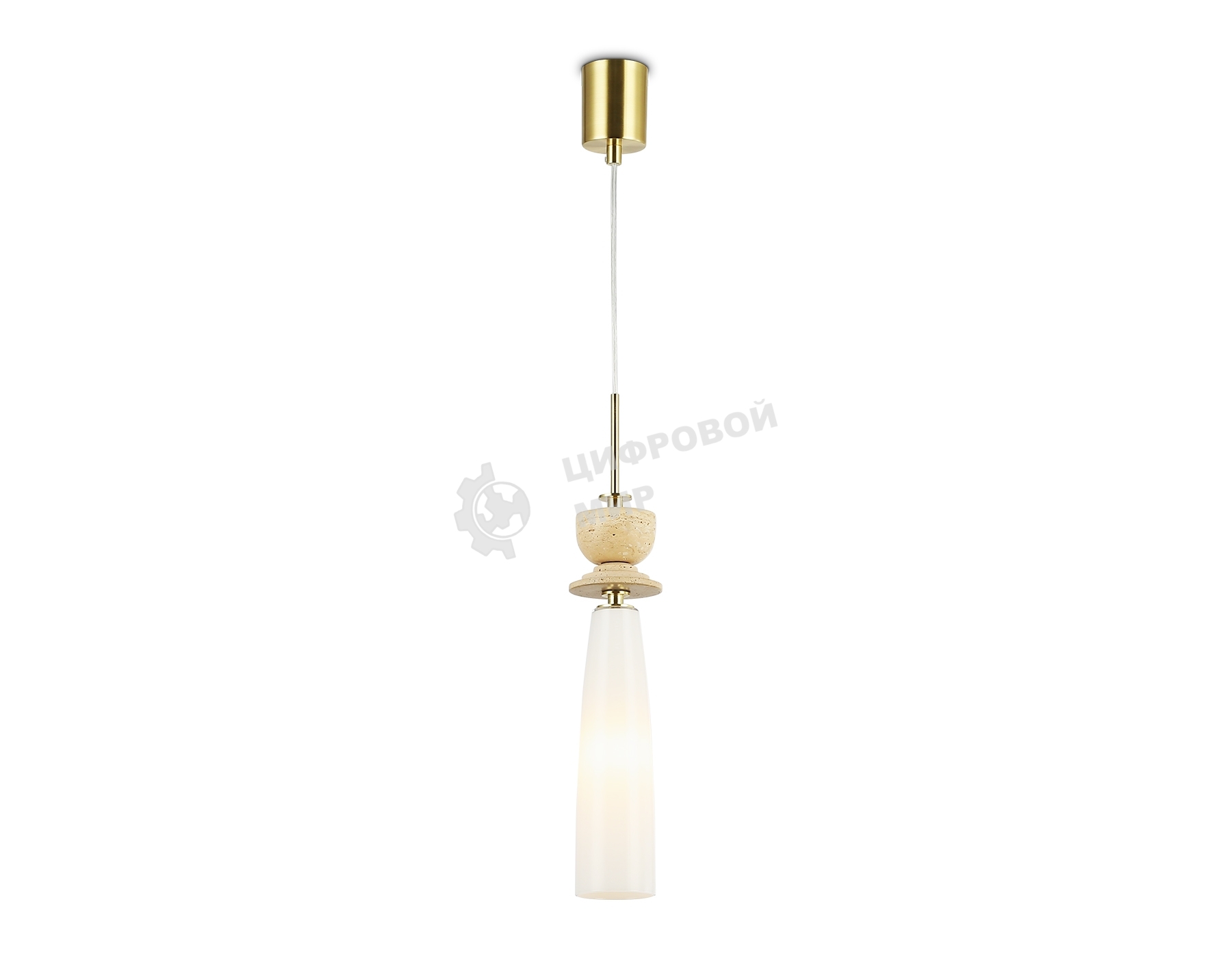 Светильник Ambrella light LH75365 GD/WH золото/белый G9 max 28W D70*1490