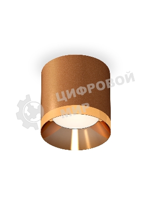 Светильник Ambrella Light XS7404010 SCF/PYG кофе песок/золото желтое полированное MR16 GU5.3 (C7404, N7034)