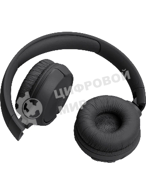 Беспроводные наушники JBL Tune 520BT черный, накладные, Bluetooth, складная конструкция, быстрая зарядка