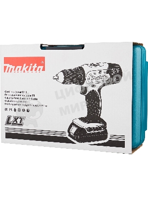 Дрель-шуруповерт Makita DDF453SYE, 18 В, 1,5 Ач, 42 Нм, щеточный