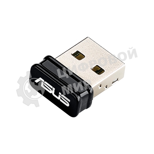 Сетевой адаптер ASUS USB-N10 Nano WI-FI 802.11n, 150 Mbps USB Adapter; 90IG05E0-MO0R00