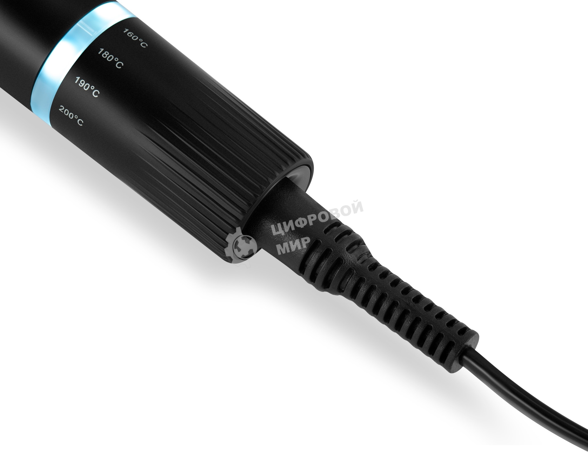 Щипцы Hyundai H-HS1422 40Вт макс.темп.:200С покрытие:керамико-турмалиновое черный