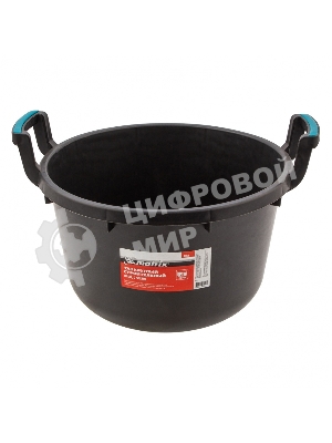 Таз круглый Matrix строительный гибкий с ручками, 30л 81465