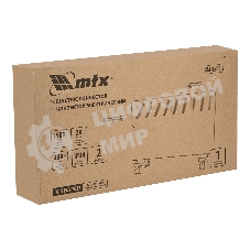 Конвектор электрический MTX КМ-1500.2 белый, 1500 Вт, 20 м2, термостат