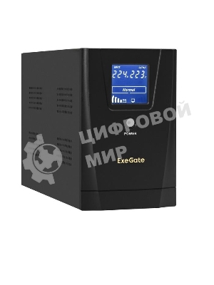 Источник бесперебойного питания ExeGate EX292632RUS SpecialPro Smart LLB-2000.LCD.AVR.2SH.RJ.USB
