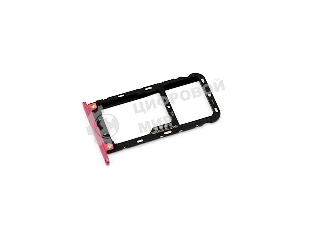 Лоток для SIM-карты Xiaomi Mi 5X красный