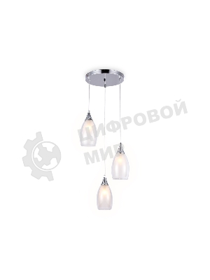 Светильник Ambrella light TR3548/3 CH/CL хром/прозрачный E14 max 40W 370*130*1000