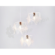 Светильник Ambrella light TR8426/3 WH/GD белый/золото E14/3 max 40W D510*1000