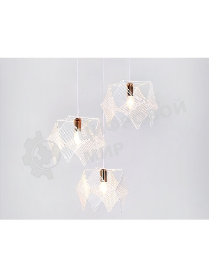 Светильник Ambrella light TR8426/3 WH/GD белый/золото E14/3 max 40W D510*1000