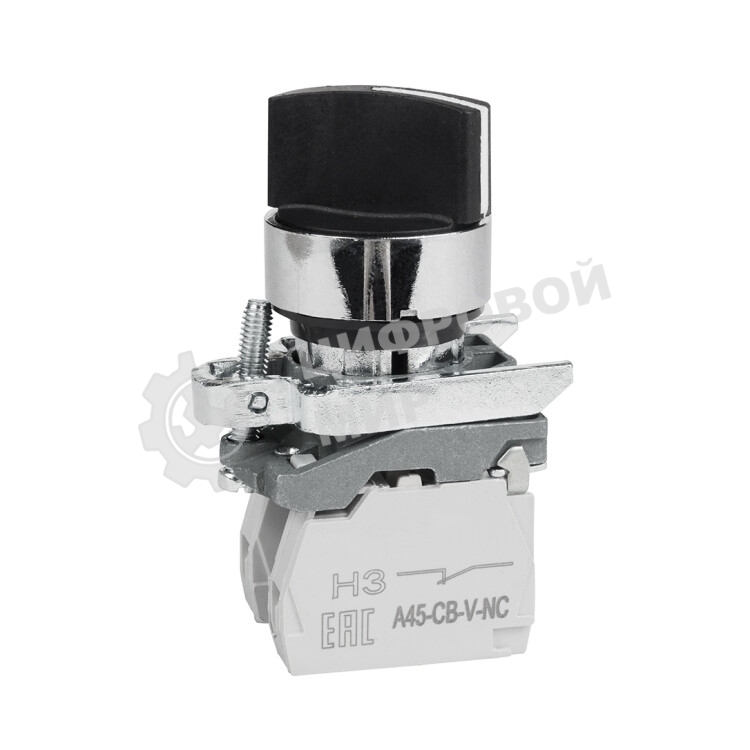 Переключатель OptiSignal D22 C4-S-25 2 положения металл 1НО+1НЗ XB4BD25