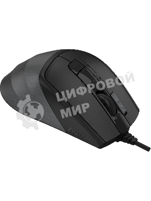 Мышь проводная A4Tech Fstyler FM45S Air серый, 2400 dpi, USB, кнопки - 7
