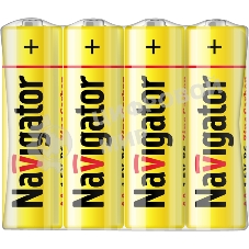 Элемент питания солевой Navigator NBT-NS-R6-SH4 (шринка 4шт)