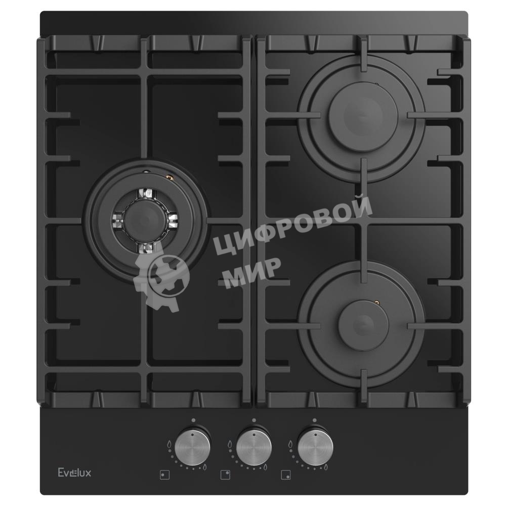 Газовая варочная панель Evelux HEG 450 BG
