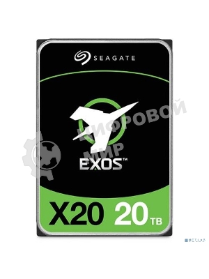 Жесткий диск Seagate HDD 20Tb 7200rpm Server Exos X20 HDD 512E/4KN (3.5