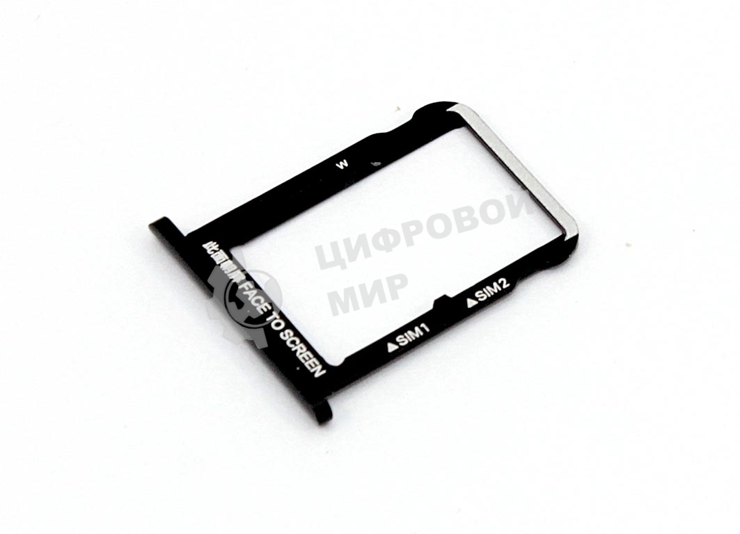 Лоток для SIM-карты Xiaomi Mi 6X черный