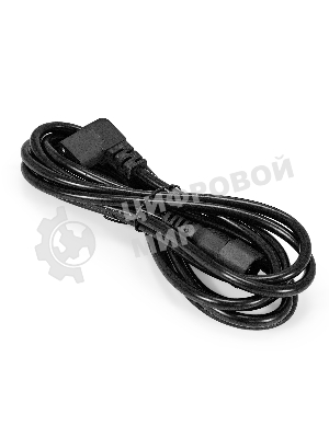 Кабель питания ExeGate Special EC-3S (C13 угловой->C14, 3*1.0мм2, CCA, черный, 3 м)