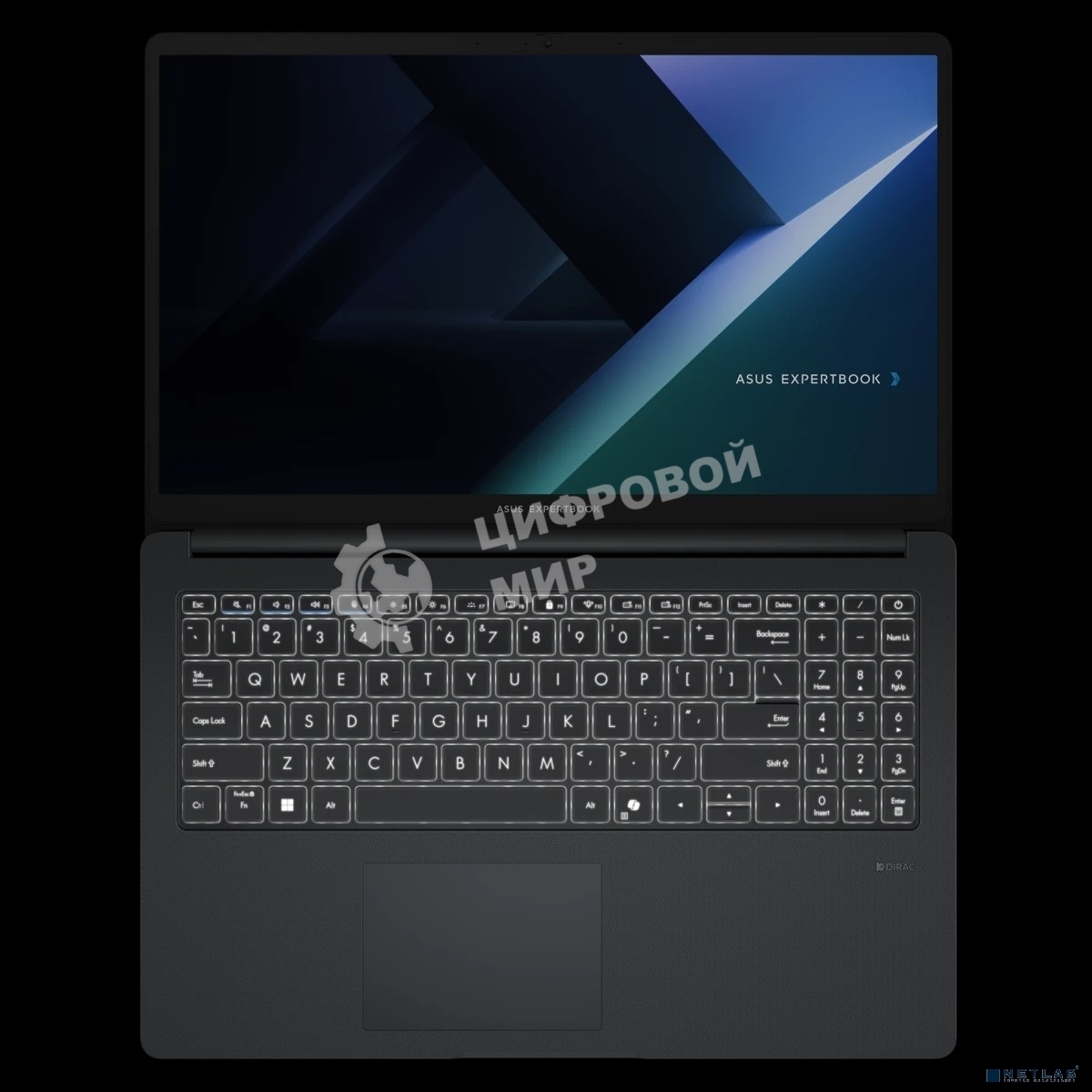 Ноутбук ASUS ExpertBook Entry B1503CVA-S74269 I5-1335U 16Gb 512Gb 2280 PCIE G4 SSD 15.6 FHD 1920X1080 16:9 300nits Anti-Glare NTSC:45% Wide View Intel UHD Graphics Without OS 1.65 Kg