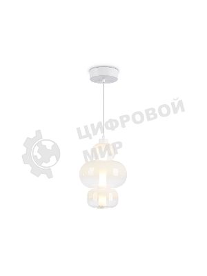 Подвесной светодиодный светильник Ambrella light LH11056 WH/FR белый/белый матовый 18W 3000K D230*350