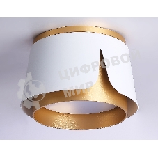 Светильник Ambrella light TN71221 WH/GD белый/золото GX53 D100*66