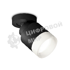 Светильник Ambrella Light XM8111001 SBK/FR черный песок/белый матовый GX53 (A2229, A2106, C8111, N8401)