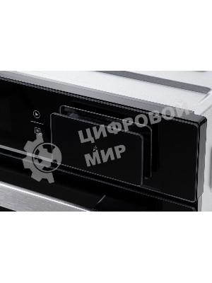 Духовой шкаф электрический Weissgauff OEMS 459 PDB черный, встраиваемый