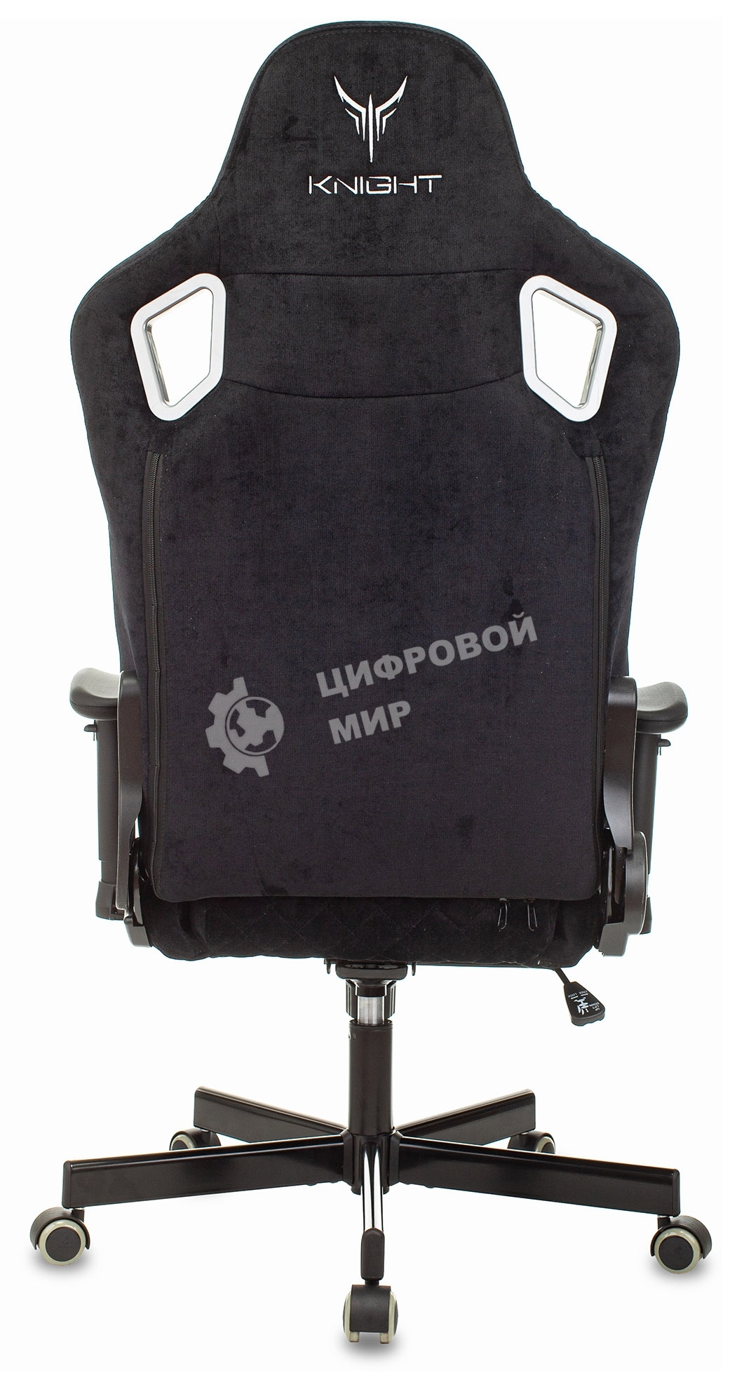 Кресло игровое Бюрократ Knight Outrider Light-20 черный с подголов. крестовина металл