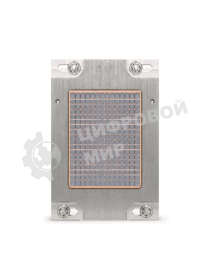 Кулер для процессора ExeGate ESNK-P0063AP4.PWM.2U.SP3.Cu серебристый, 60 мм, алюминий/медь, 6800 об/мин, 54.3 дБ, 4 pin, 240 Вт, 64.5 мм