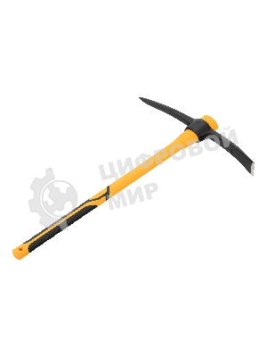 Кирка Denzel 2000 г, узкая, фиберглассовая обрезиненная рукоятка 900 мм