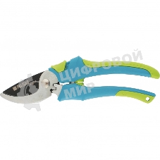 Секатор прямого реза Palisad LUXE 215 мм, двухкомпонентные рукоятки