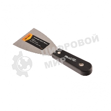 Шпательная лопатка Sparta стальная, 75 мм, полированная, пластмассовая рукоятка