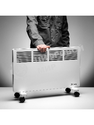 Конвектор электрический MTX КМ-1500.2 белый, 1500 Вт, 20 м2, термостат