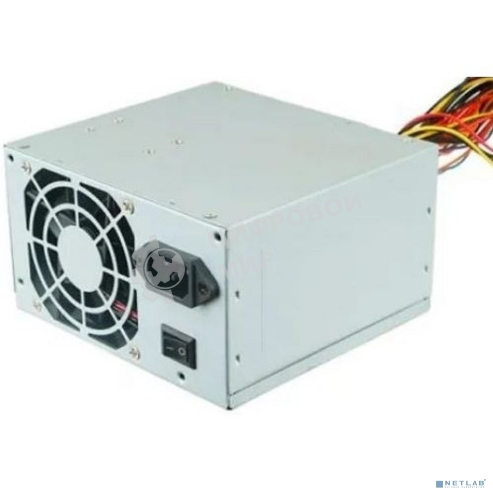 Блок питания Foxline Power Supply (FZ450), 450Вт, 80мм, серебряный