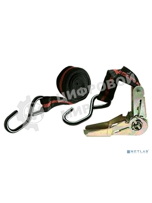 Ремень багажный с крюками, SPARTA 5 м, храповой механизм Automatic 543385