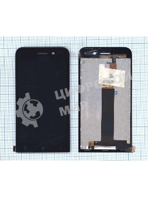 Дисплей для Asus ZenFone Go ZB452KG, черный