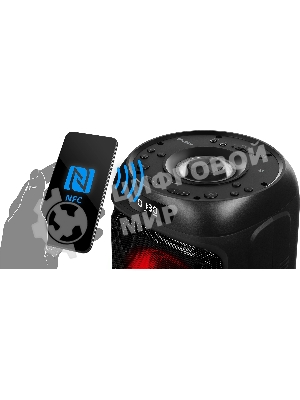 Мобильные колонки SVEN PS-770 2.0 черный 2x50W Bluetooth