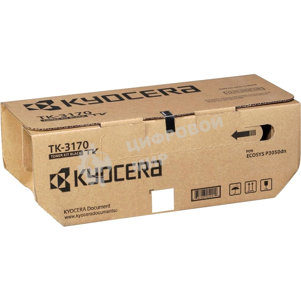 Картридж лазерный NVPrint TK-3170 для P3050dn/P3055dn/P3060dn 15 500 стр.