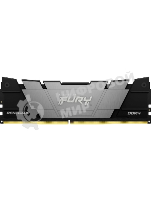 Оперативная память Kingston Fury Renegade, DDR4, 16Gb (1x16GB), 4000MHz, CL19, DIMM, с радиатором, черный