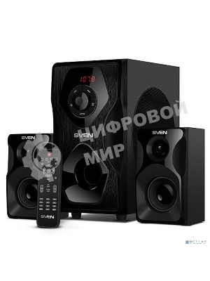 Акустическая система SVEN AC MS-2055, черный (55Вт, FM-тюнер, USB/SD, дисплей, ПДУ, Bluetooth)