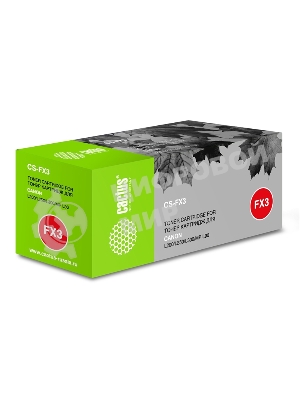 Картридж лазерный Cactus CS-FX3 черный (2700 стр.) для Canon L200/L250/L300/MP L90