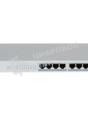 Коммутатор Zyxel GS1008HP Switch PoE +, 8xGE PoE +, tabletop, metal, silent, budget PoE 60 W