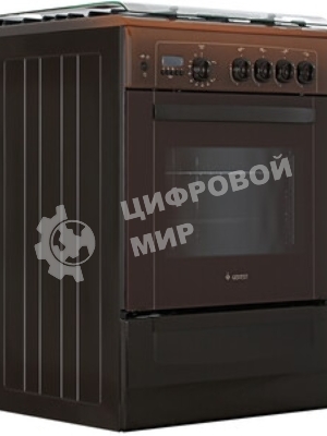 Плита газовая Gefest ПГ 6100-04 0003 коричневый, конфорок 4 шт, духовка 52 л, 60 см x 85 см x 60 см