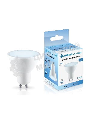 Лампа светодиодная Ambrella light 180906 LED MR16 9W IC GU10 6400K 175-265V