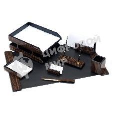 Настольный набор Good Sunrise 8FE-1A (8 предметов) черное дерево дерево/МДФ черный