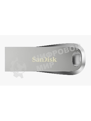 Флешка USB SanDisk Ultra Lux CZ74 (SDCZ74-128G-G46), 128Gb, USB 3.1, R/W 100/40, серебристый