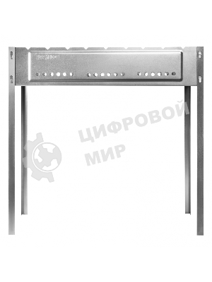 Мангал Palisad Camping с ребрами жесткости 700x300x700 мм