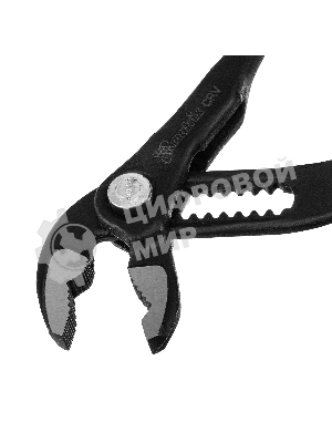 Переставные клещи Matrix 180 мм, кнопочный механизм, хром-ванадий, обливные рукоятки